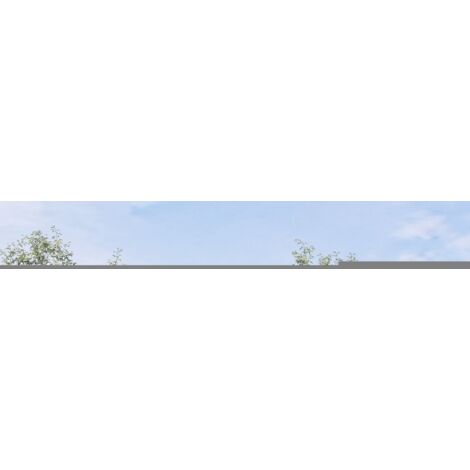 Outsunny Serre de jardin 18 m² dim. 6L x 3l x 2H m avec porte + parois latérales zippées enroulables. 12 fenêtres. acier PE haute densité 140 g/m² Anti-UV blanc