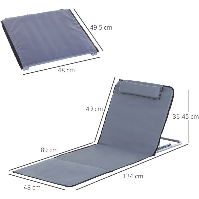 beach mat seat