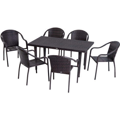 SET TAVOLO + 6 SEDIE + 2 POLTRONE STROMBOLI ACACIA SET TAVOLO + 6 SEDIE + 2 POLTRONE STROMBOLI ACACIA