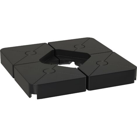 Outsunny Umbrella Weights for Offset Parasols, 64kg Sand/55kg Water Filled