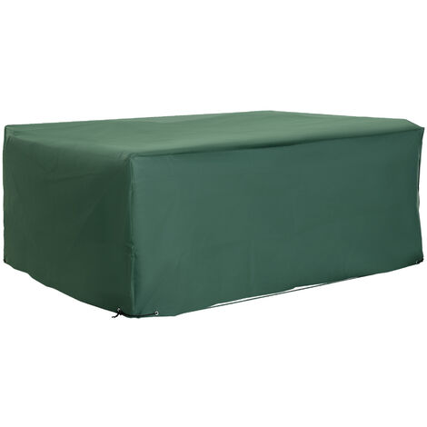 Outsunny UV Rain Protective Rattan Furniture Cover for Wicker Rattan Garden