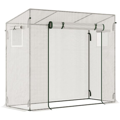 Walk In Fruit Cage with 7mm Butterfly Net (no door) - 2m x 2m x 2m high