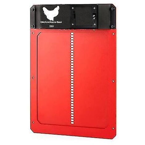 Ouverture automatique de porte de poulailler avec capteur de lumière, porte pour animaux de compagnie, maison
