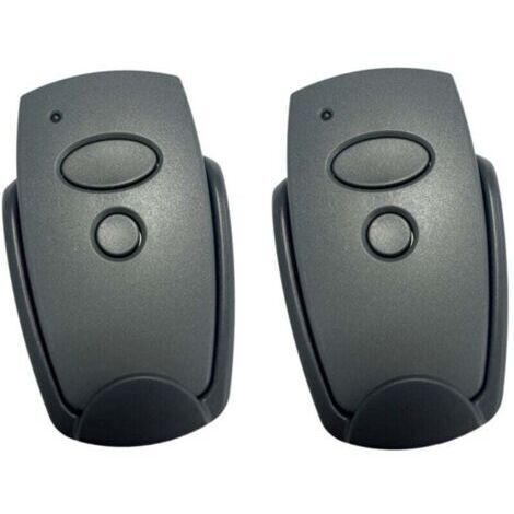 Ouverture de la Porte de Garage Émetteur Manuel Compatible avec 868Mhz Marantec Digital 302, 384, 304, 313, 321, 323, 131 868 Télécommande 2 pièce