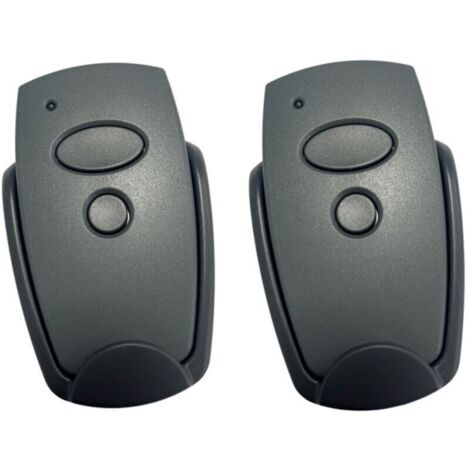 Ouverture de la Porte de Garage Émetteur Manuel Compatible avec 868Mhz Marantec Digital 302, 384, 304, 313, 321, 323, 131 868 Télécommande 2 pièce