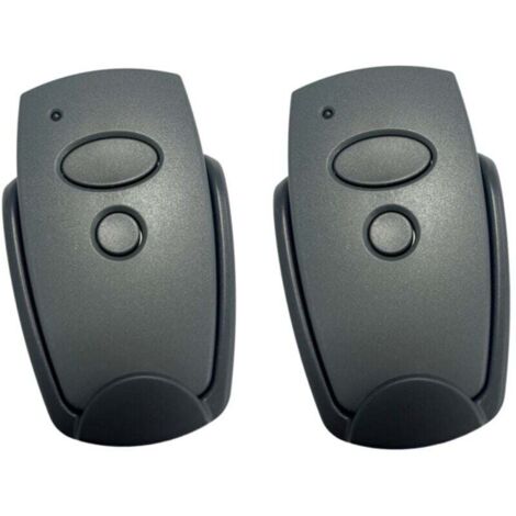 Ouverture de la Porte de Garage Émetteur Manuel Compatible avec 868Mhz Marantec Digital 302, 384, 304, 313, 321, 323, 131 868 Télécommande 2 pièce