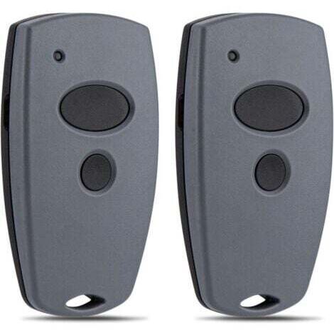 Ouverture de la Porte de Garage Émetteur Manuel Compatible avec 868Mhz Marantec Digital 302, 384, 304, 313, 321, 323, 131 868 Télécommande 2 pièce TRIMEC
