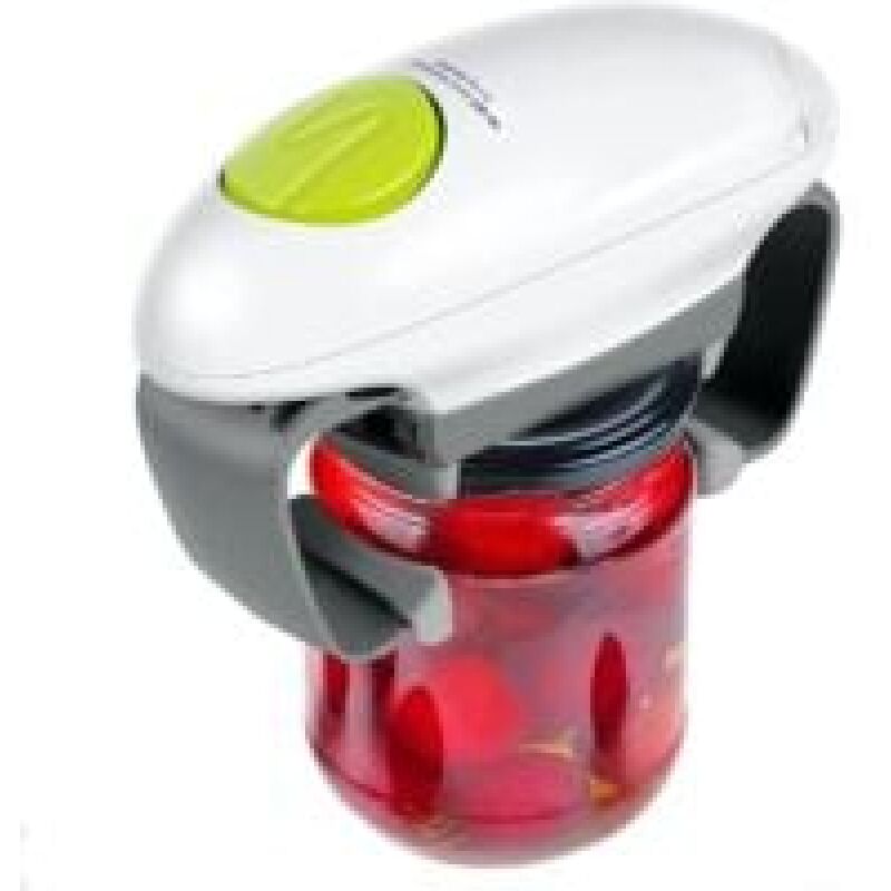 Ouvre-bocal électrique One Touch - Décapsuleur automatique puissant pour les mains faibles et les personnes âgées souffrant d'arthrite