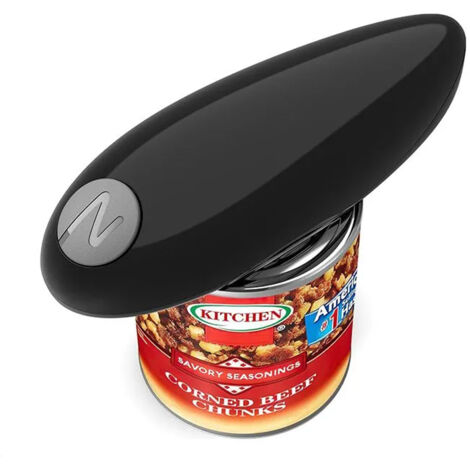 Ouvre-boîte électrique blanc XDDKGQ automatique, ouvre les conserves sans effort, sécurité et rapidité pour la cuisine quotidienne