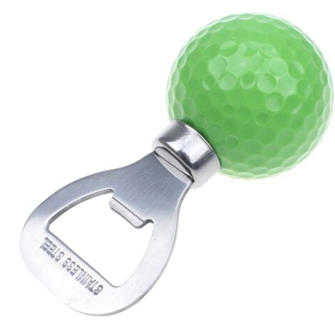 Ouvre-bouteille de balle de golf, article de nouveauté de cadeau de bière de golfeur pour l'amateur de golf et l'amateur de bière