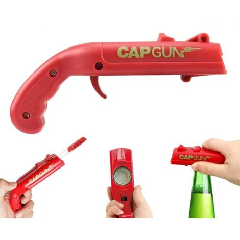 Ouvre-bouteille pour lanceur de pistolet, jouet pour bar fête et jeu de tir à plus de 5 mètres,
