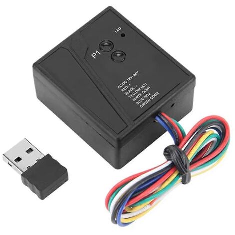 Ouvre-portail intelligent Bluetooth 2,4 GHz - Kit télécommande sans fil universel avec récepteur USB-C pour portes de garage/industrielles