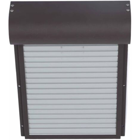 Ouvre-Porte Automatique de Poulailler, Porte pour Animaux Compagnie en Métal Alimentée par Batterie avec Minuterie, Portes Automatiques Poulailler à Affichage LED Oie Canard -