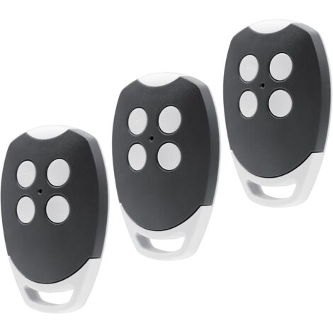 Ouvre-porte de garage, 3 pièces télécommande de porte de garage Compatible avec Ditec 433,92MHz GOL4, BIXLG4, BIXLP2, BIXLS2 télécommande, 4 canaux