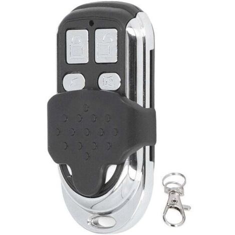 Ouvre-porte de Garage à 4 Boutons, Télécommande 868 MHz pour Porte de Garage, Alarme Antivol, Porte Rideau, Appareils électroménagers, 1 Paquet, Taille Compacte A