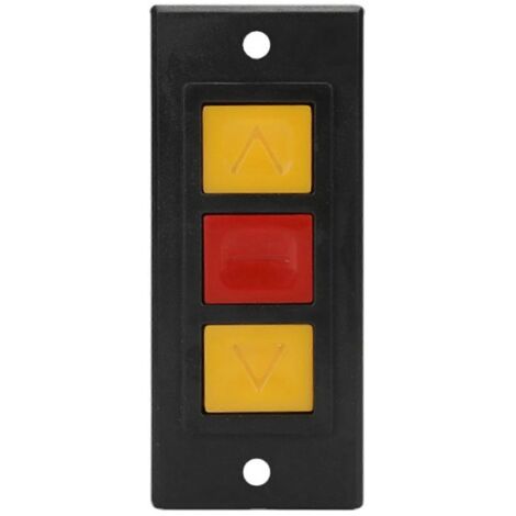 Ouvre-porte de garage, boîtier de verrouillage pour interrupteur à rouleau de porte électrique, interrupteur à bouton encastré en saillie D