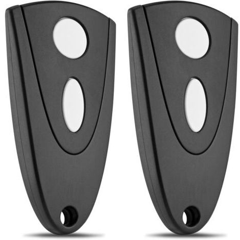 Ouvre-Porte de Garage Hansender Compatible avec Novoferm Tormatic Novotron 502 MAX43-2/512 MIX43-2 Télécommande pour ouvre-Porte de Garage Novomatic/Tormatic/Novoport/Siebau/Feryn, 2 pièces