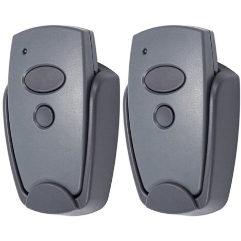 Ouvre-Porte de Garage, Lot de 2 Télécommandes de Porte de Garage 868 MHz pour Télécommande Digital 302,304