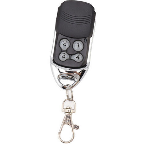 Ouvre-porte de Garage, télécommande avec porte-clés Programmable à 4 boutons, installation facile et sre, 433.42MHz pour Telis 1 RTS