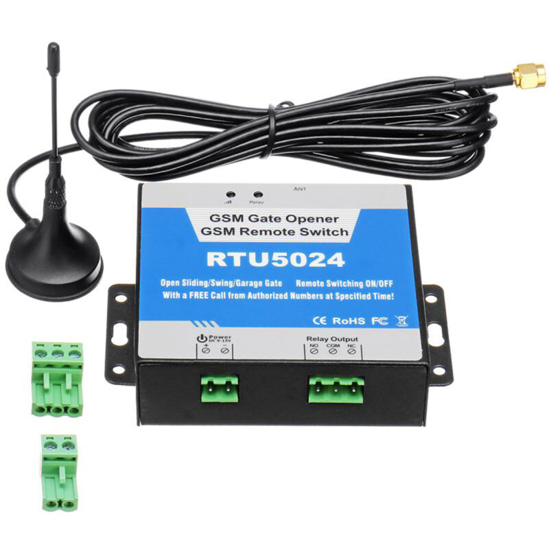 Lifcausal - Ouvre-porte gsm Interrupteur marche/arrêt à distance Appel gratuit Commande sms Prise en charge 850/900/1800/1900 MHz