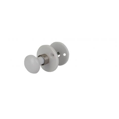 Ouvre&Déco - 2 rosaces de porte condamnation-décondamnation Porcelaine, ATHENA