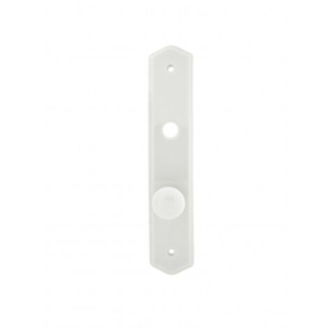 Ouvre&Déco - Plaque de porte d'intérieur Conda Porcelaine blanche