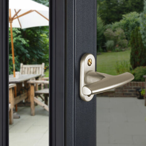 Ouvre&Déco – Poignée de fenêtre crémone Aluminium anodisé doré F2, CHAMONIX