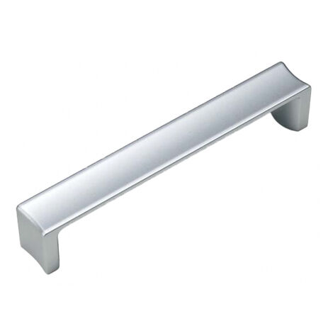 Ouvre&Déco – Poignée de meuble en zamak finition nickel mat entraxe 128 mm, KIM