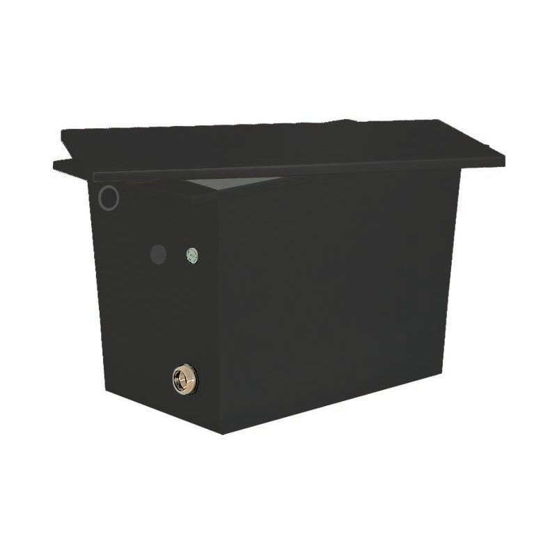 Ferrari Srl - Réservoir d'expansion en plastique noir de 30 litres