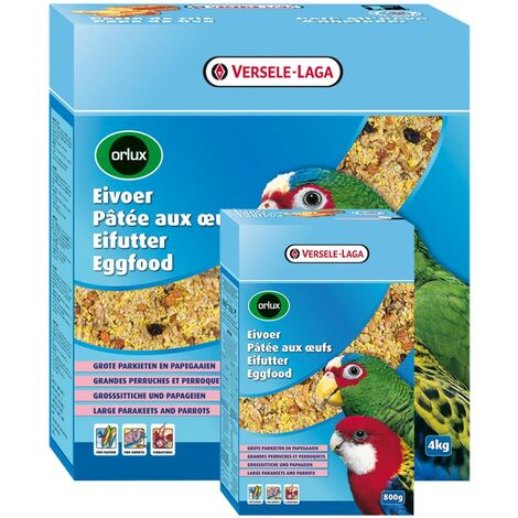 Oux Eggfood trocken groÂ¤e Parkes & Papageien 4 kg