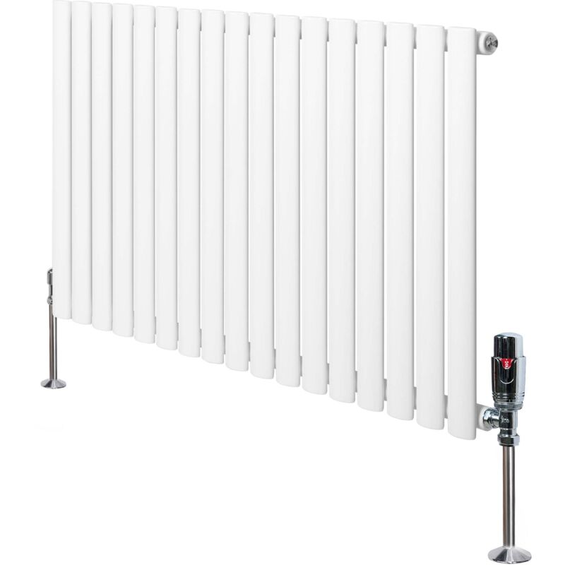 Image of Oval Single Column Radiator & Valves&hellip;