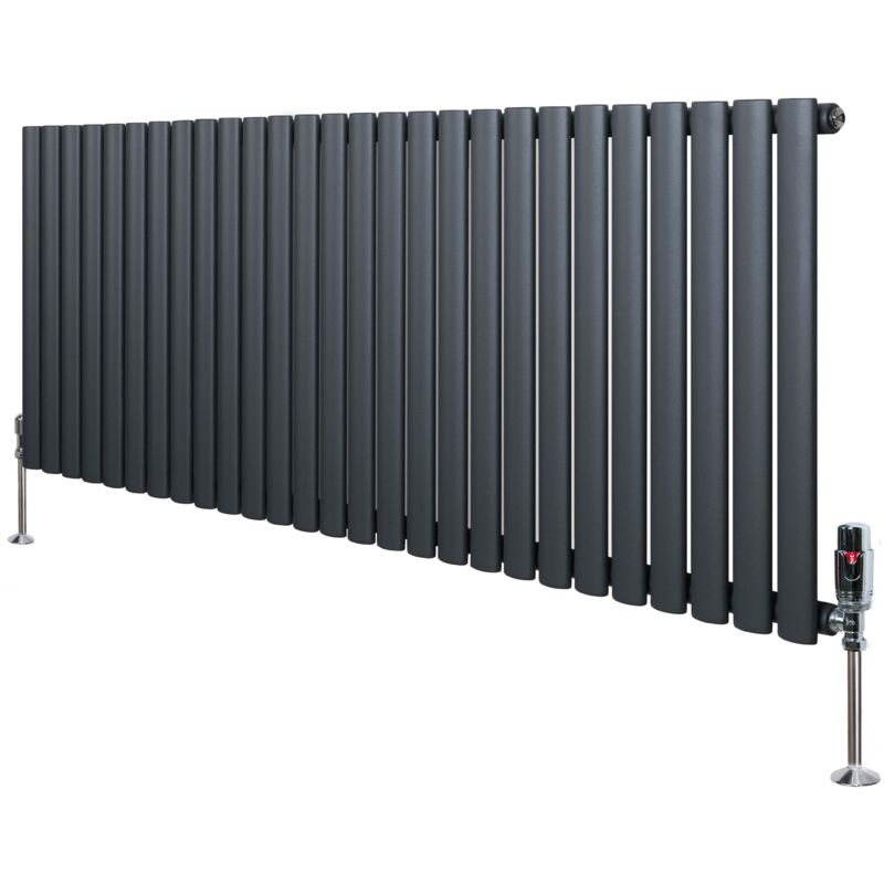 Image of Oval Single Column Radiator & Valves&hellip;
