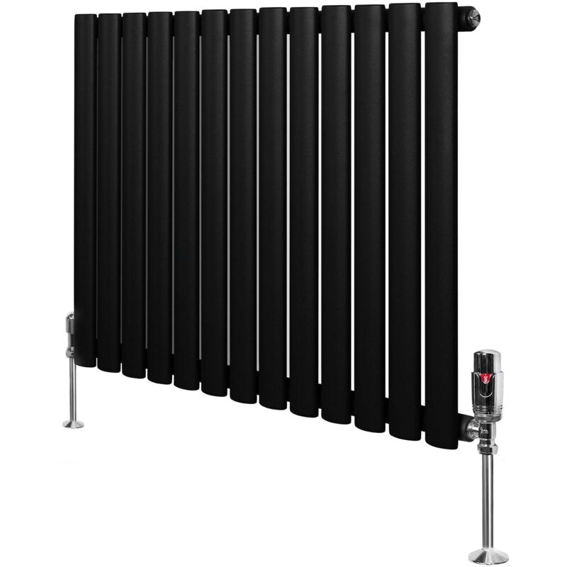 Image of Oval Single Column Radiator & Valves&hellip;