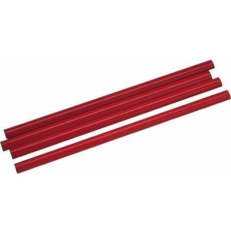 Ovalada Lápiz Carpintero Rojo 24 Cm Haromac