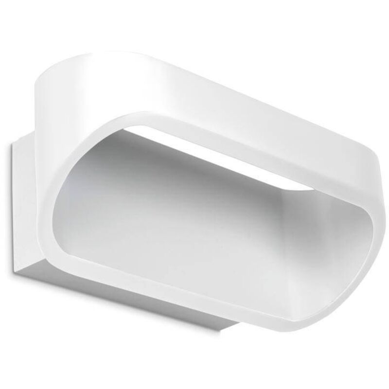 Leds-c4 - Oval - led 1 Light Up & Down Kleine Wandleuchte Weiß
