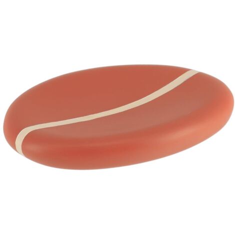 Ovale seifenschale aus polyresin, abgerundet - terrakotta - Tendance