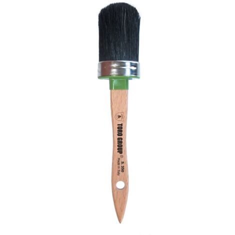 OVALINO SETOLA NERA SERIE 350 N.14. Prezzo per 1 pezzo.