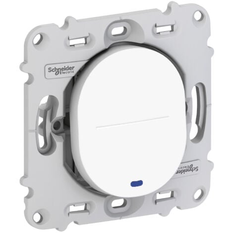 OVALIS POUSSOIR A FERMETURE LED 10A SANS PLAQUE SCHNEIDER S261276