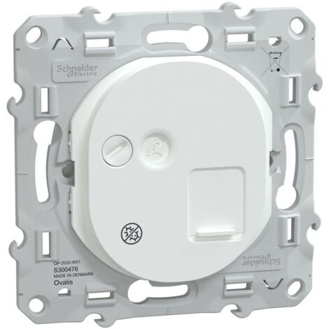 Ovalis - prise RJ45 - cat.6 STP - réseaux VDI- grade 3 - Antibactérien (S300476)