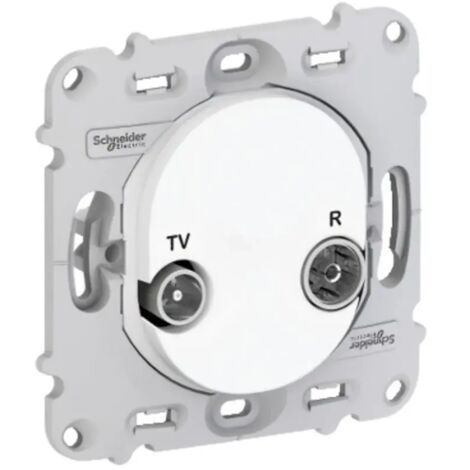 OVALIS - PRISE TV/R - SANS PLAQUE DE FINITION SCHNEIDER ELECTRIC