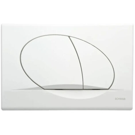 OVATE DUO Bedienplatte weiß