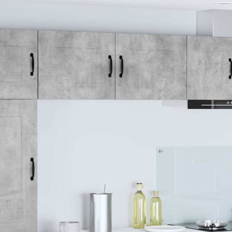 Kitchen Cabinet Kalmar Concrete Grey 50 x 31 x 40 cm vidaXL