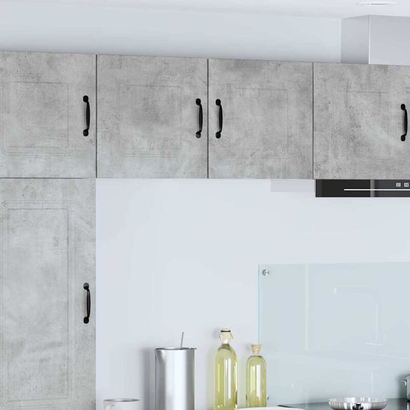 Kitchen Cabinet Kalmar Concrete Grey 40 x 31 x 40 cm vidaXL