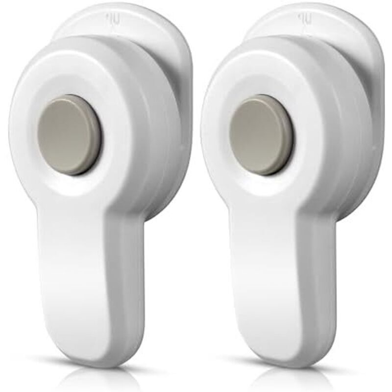 Oven Door Lock - Childproof oven door lock with super adhesive, heat resistant and durable for the kitchen, no screws or drilling required