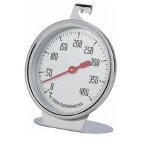 Oven Thermometer, Instant Read Stainless Steel Oven Thermometer with Hook and Plate or Hanging Stand, Kitchen Accessory for Grilling
