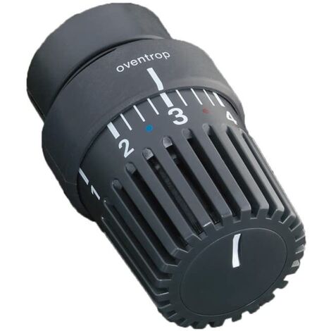 Oventrop 1011467 - Termostato Uni LH (M 30 x 1,5) con sensore liquido, colore: Antracite