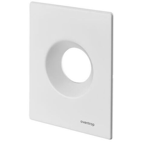 Oventrop Abdeckplatte für Unibox für BT 110mm, weiß 1022691
