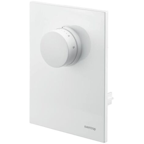Oventrop Abdeckung mit Thermostat für Unibox T-RTL, Weiß