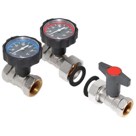 Oventrop Absperrset DN 25 Optibal PK Pumpengruppe Absperr-Set Pumpenabsperrset