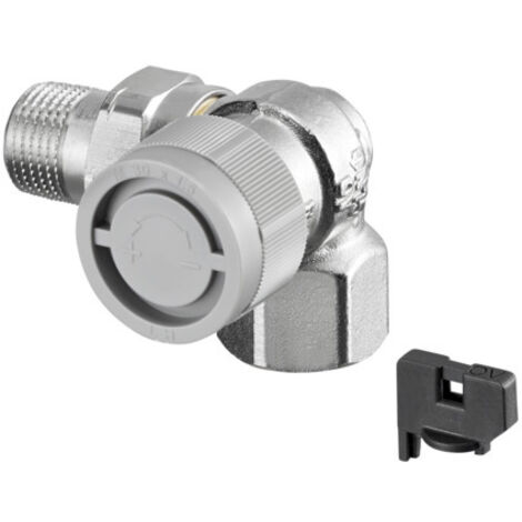 Oventrop AQ Thermostatventil DN 10 Winkeleckausführung rechts, mit Q-Tec